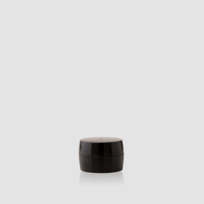 Envase cosmético Petit 10 ml. RefJAP010103 Tarro calidad PP Negro