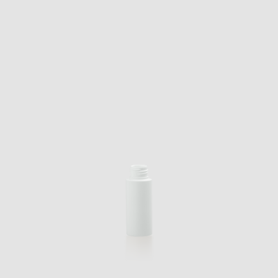 Envase para gel hidroalcohólico y cosméticos "Marte" 60 ml. Ref:BOP060600 Botella calidad PE Blanca con Disc-top o Bomba combinables