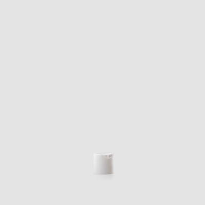Tapón Envase cosmético "Disc-Top" Ref: DIP024100 Blanco mate