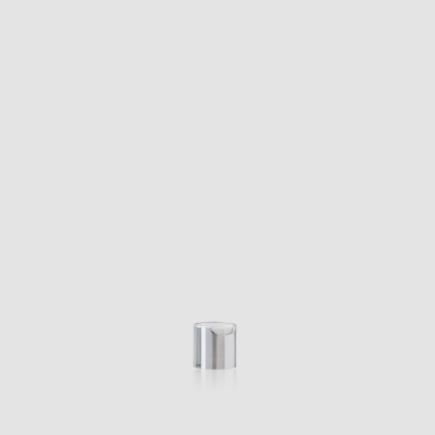 Tapón Envase cosmético Disc-Top Ref DIP024100 Plata blanco