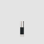 Envase cosmético Roma 15ml. Ref AIP015103 Botella Negra Airless PP Plateada