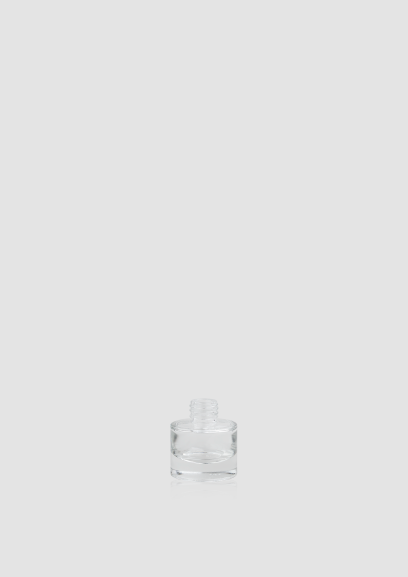 Envase cosmético "Dublín Apaisada" 15 ml. Ref:BOC015112 Botella 20/410 calidad Cristal Transparente con Bomba Sérum, Bomba Spray o Cuentagotas diferentes acabados.