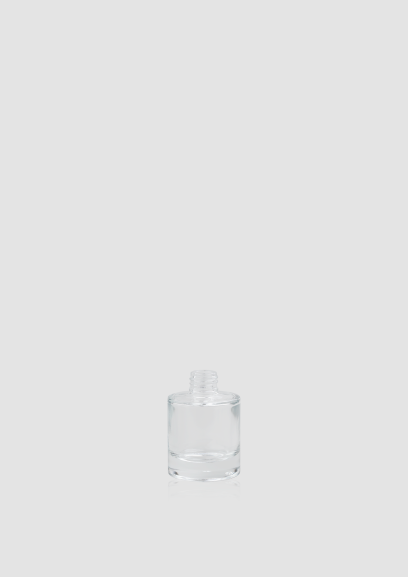 Envase cosmético "Dublín Apaisada" 30 ml. Ref:BOC030112 Botella 20/410 calidad Cristal Transparente con Bomba Sérum, Bomba Spray o Cuentagotas diferentes acabados.