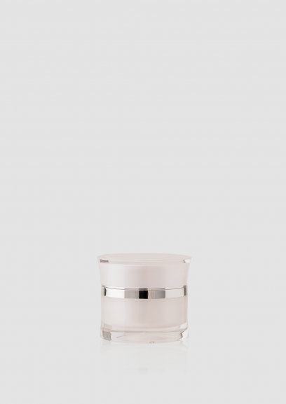 Envase cosmético Cisne 30 ml. Ref JAP030101 Tarro calidad Acrilic Blanco
