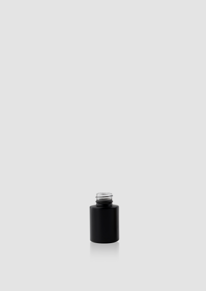 Envase cosmético Dublín 15ml. RefBOC015108 Botella calidad Cristal Negro