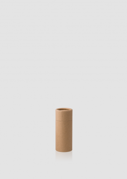 Envase cosmético "Eco-Friendly" Ref: LIN080100 Tubo Desodorante Push Up 28grs calidad Cartón Biodegradable color Natural
