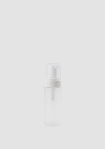 Envase cosmético Isis 150 ml. RefBOF150100 Botella PET y Foamer PP Traslúcido.