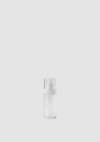 Envase cosmético Titán 30ml. RefAIP030105 Botella Airless de Cristal con tubo interior Translucido