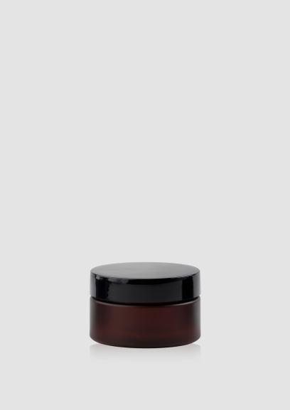 Envase cosmético "Venecia" 100 ml. Ref:JAP100103 Tarro calidad PET Marrón matizado.