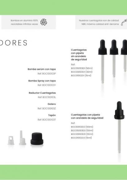 Dosificadores colección Ámbar