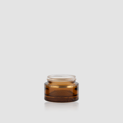 Envase cosmético Cielo 50 ml. Ref.JAC050102 Tarro calidad de Cristal Topacio.